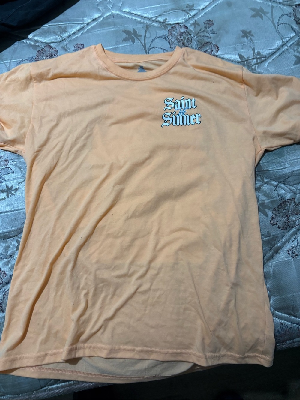 Saint Sinner Peach Graphic Tee